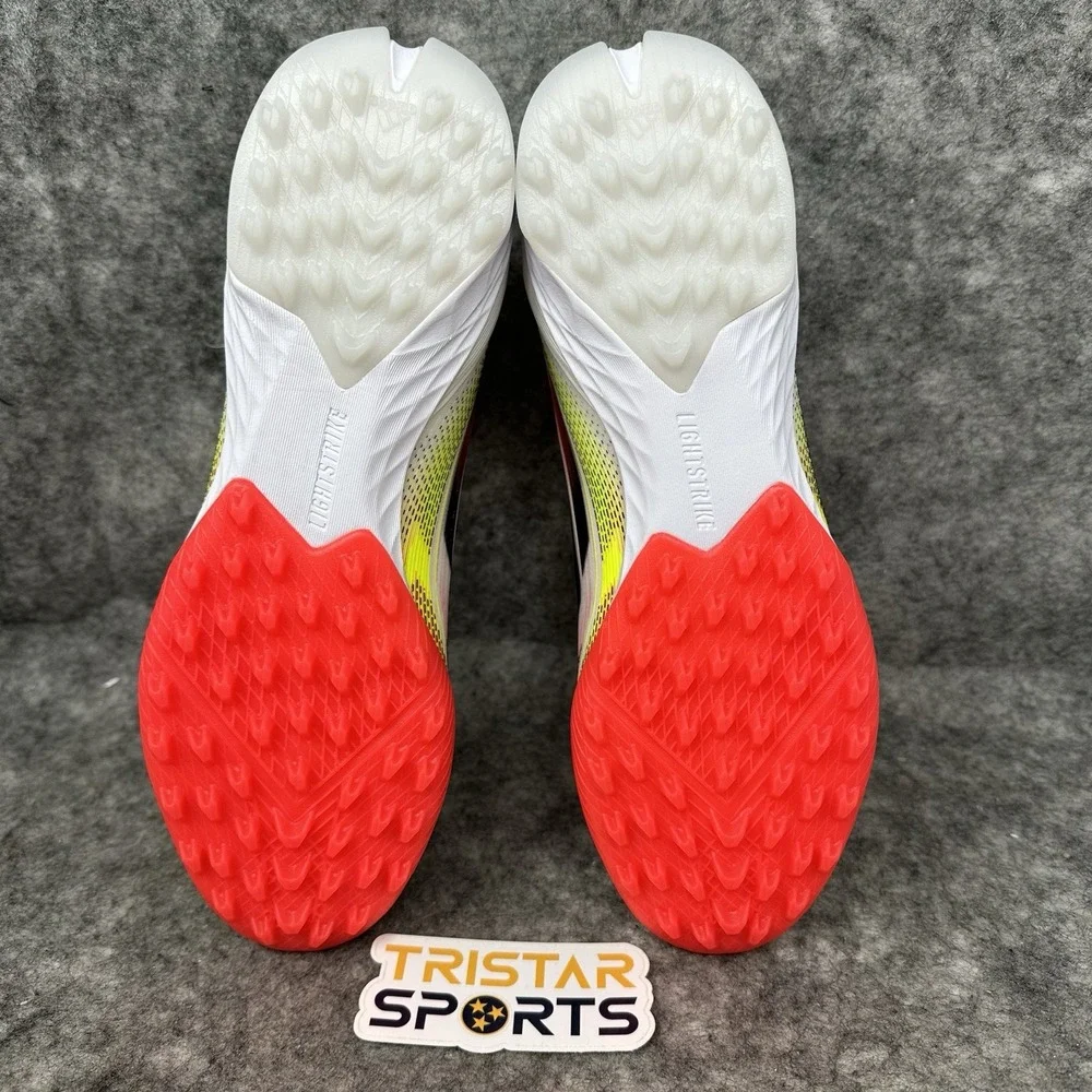 Adidas F50 Pro TF Soccer Shoes Mens Size 7 Womens Sz 8 Pure Victory Turf IE1220